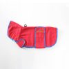Dog drying coat red_main Classic Dog Drying Coat Red